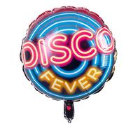 Boland 00758 - Ballon gonflable Disco Fever, taille 45 cm, pour l'hélium et l'air, années 70, ballon décoratif, fête, carnaval