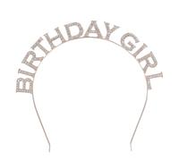 Boland 00947 - Diadème Birthday Girl, serre-tête pour anniversaire, cadeau d'anniversaire, joyeux anniversaire, accessoires de fête