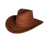 Chapeau de cowboy - BOLAND - Cow-boy - Marron - Mixte - Accessoire de déguisement
