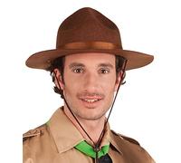 Boland 01383 Chapeau Scout pour adulte, taille unique, marron