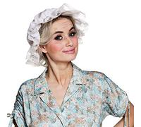 Boland Casquette bonne mère-grand adulte – Bonnet blanc, accessoire de costume pour carnaval