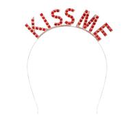 Boland 01449 -Tiara Kiss Me, Serre-tête pour fête à thème ou carnaval, accessoire pour déguisements de carnaval et JGA