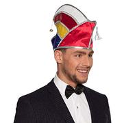 Boland 02001 - Casquette comité pour adultes, Multicolore, Casquette, Couvre-chef, Accessoire, Costume, Carnaval, Fête à thème