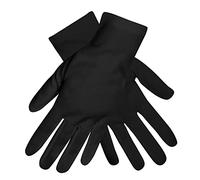 Boland 03070 - Gants Basic en noir, Charleston, années 20, Accessoire pour déguisements, carnaval, fête à thème, Halloween ou JGA