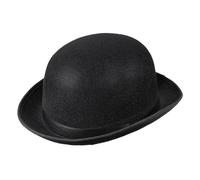 Chapeau melon adulte,Noir,Taille unique