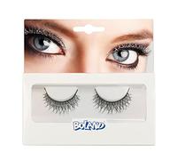 Boland 1 paire de faux cils autocollants à paillettes, faciles à appliquer, pour les fêtes à thème, le carnaval