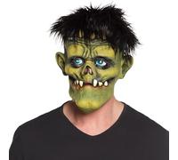 Boland 10132133 Masque de tête Creepy Monster avec cheveux Multicolore