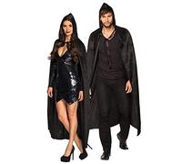 Boland 10239353 71028 Cape avec capuche Noir 165 cm