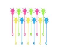 Boland 12 AGITATEURS DE Cocktail Ananas 23.5CM 4 Couleurs