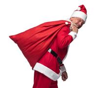 Boland 13395 - Sac cadeau - 60 x 100 cm - Pour Noël, Père Noël - Sac cadeau