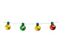 Boland 13447 Guirlande lumineuse LED avec cloches de Noël Longueur 140 cm Type de piles 2 x AA Décoration Carnaval Fête à thème Noël