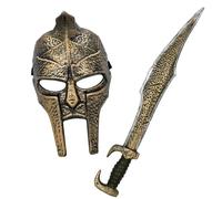 Boland - 2 ACCESSOIRES DÉGUISEMENT SPARTIATE MASQUE ÉPÉE - Accessoire de déguisement - Cosplay pour Carnaval - Thême(s) :