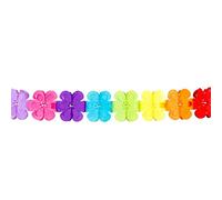 Boland 30623 - Banderole Guirlande flower power, Multicolor