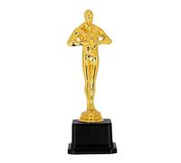 Boland 30845 - Prix gagnant doré, 21 cm, trophée pour costumes de carnaval, coupe factice, accessoire de déguisement, décoration de fête, accessoire pour le carnaval