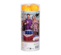 Boland 30853 - Set de balles de beer pong, 24 balles dans une boîte de rangement, accessoire idéal pour les jeux de fête