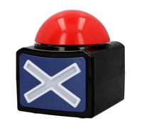 Boland 30870 - Sifflet de fête avec son, alarme pour quiz, jeux de réaction ou jeux à boire, signal pour enterrements de vie de jeune fille/garçon, anniversaires