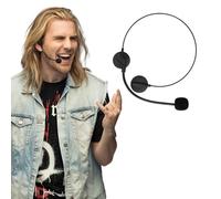 Boland 30885 - Casque avec microphone, accessoire de déguisement sans fonction pour le carnaval, la fête à thème ou les jeux de rôle