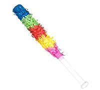 Boland 30901 - Raquette pour pinata, longueur 43 cm, multicolore, bâton pour pinata à frapper, fête, anniversaire, bonbons, cadeaux, accessoires pour pinata