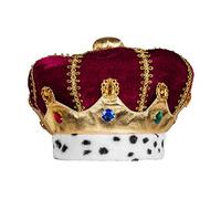 Boland 36103 Chapeau de Majesté pour enfant Multicolore Couronne pour Roi Herzog, Carnaval, Fête à thème, Halloween