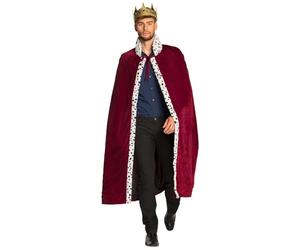 Boland 36105 - Manteau royal majesté pour adulte - 140 cm - Cape en peluche - Duc - Carnaval, carnaval, soirée à thème, Halloween