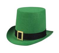 Boland 44914 - Chapeau pour homme irlandais, chapeau en feutre pour costume de carnaval, chapeau pour costumes, carnaval, Saint Patrick, fête à thème