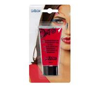 Boland 45006 - Tube de maquillage rouge 38 ml - Peinture de maquillage à base d'eau facile à appliquer et à enlever - Fête à thème, carnaval, Halloween