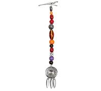 Boland 47127 - Pince à cheveux pirate avec perles et amulette - Accessoire de cheveux - Pirate - Corsaire - Indien - Carnaval - Carnaval - Fête à thème - Halloween