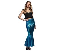 Boland 51032 - Jupe sirène, taille M, jupe à écailles, déguisements pour femmes, costume de sirène pour carnaval, soirée à thème et JGA, multicolore