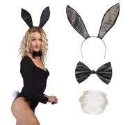 Boland 52366 - Set de costume de lapin pour adultes, 3 pièces, set pour déguisements de carnaval, carnaval, fête à thème, costume d'animal