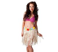 Boland Jupe Hawaii 52400 – Taille unique Beige env. 45 cm