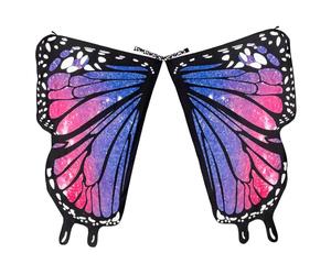 Boland - 52893 - Ailes de papillon pour déguisements, accessoire pour carnaval ou fête à thème, déguisements de carnaval