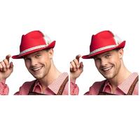 Boland - 54246 - Chapeau Bayer, couvre-chef pour déguisements, accessoire pour fête à thème, fête de la bière et costumes traditionnels (Lot de 2)