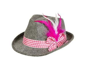 Boland 54283 - Chapeau bavarois pour costume traditionnel Oktoberfest, fête à thème, carnaval