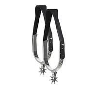 Boland 54320 Éperon de Western, Noir/Argent