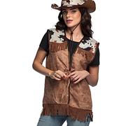 Boland 54322 - Gilet western pour adultes, veste, cowboy, indien, déguisement, carnaval, fête à thème