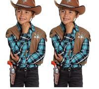 Boland 54383 Kit de Cowboy (Pistolet et Ceinture avec Licol), Multicolore, 23 cm/100 cm (Lot de 2)