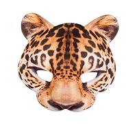 Boland 56731 Demi masque pour femme, léopard, taille unique