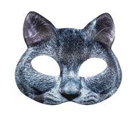 Boland 56740 - Masque pour les yeux chat, masque animal, masque pour costumes, carnaval, soirée à thème et Halloween