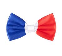 Boland 61985 - Noeud Papillon France 1 Pièce Taille Unique Rouge Bleu Blanc Pays-Bas Football Couleur Nationale Accessoire Collier Carnaval Fête à Thème, Puplic Viewing, Coupe du Monde, EM, Clown