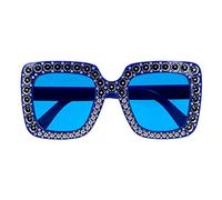 Boland 61992 - Lunettes de fête Bling Bling, accessoires de costume, affichage public, fête à thème, anniversaire, EM, WM, article de fan