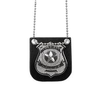 Boland 64333 - Collier Policier, chaîne avec Insigne, Costume de Police, Costume SWAT, Accessoire, Costume, Carnaval, fête à thème