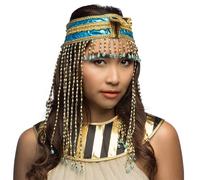 Boland 64526 - Bandeau égyptien pour costume et fête, accessoires pour costumes de carnaval, reine d'Egypte, accessoires pour fête à thème ou carnaval
