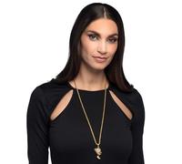 Boland 64563 - Egypte Collier Pharaon, 77 cm, chaîne avec pendentif, or, Bijoux fantaisie, Accessoires pour déguisements, Carnaval