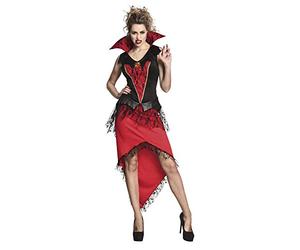 Boland 70500 Costume de Reine pour Adulte Noir/Rouge 36/38