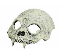 Boland Demi-masque en mousse 72151 Crâne Taille unique Adulte Homme Halloween