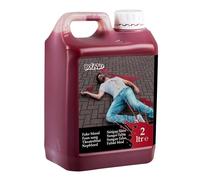 Boland 72243 - Sang de théâtre, 2 litres en bidon, Faux Sang, Sang de Film, Faux Sang, Effet spécial, plaies, Maquillage, Halloween, fête de thème, Carnaval