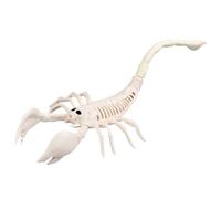 Boland 72401 - Squelette Scorpion Taille 31 cm - Décoration en plastique pour Halloween, carnaval ou fête à thème