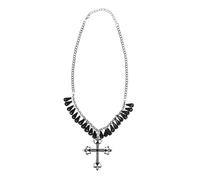 Boland - 73128 - Collier Vampire Gisela, Collier pour déguisements, Halloween et Carnaval, Sorcière