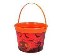 Boland 73224 - Seau Halloween, Décoration pour Carnaval et fête à thème, Bonbons et farces