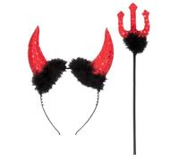 Boland 74433 - Costume - Sets de diable, avec kits, Cornes et trois Zack